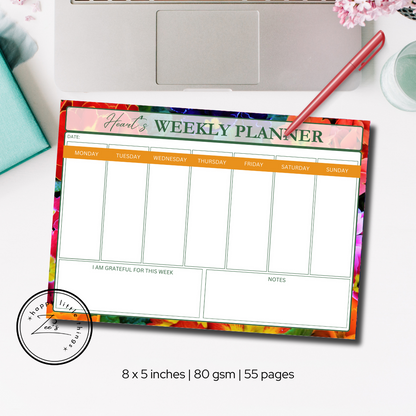 Weekly Planner Pads (5X8 inches)