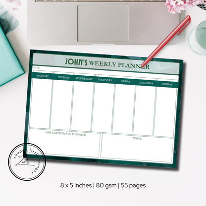 Weekly Planner Pads (5X8 inches)