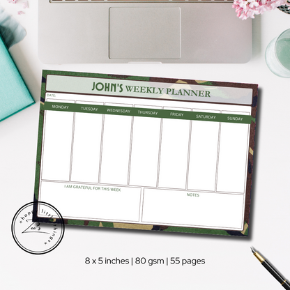 Weekly Planner Pads (5X8 inches)