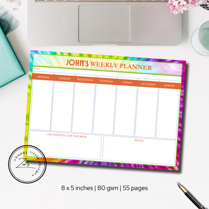 Weekly Planner Pads (5X8 inches)