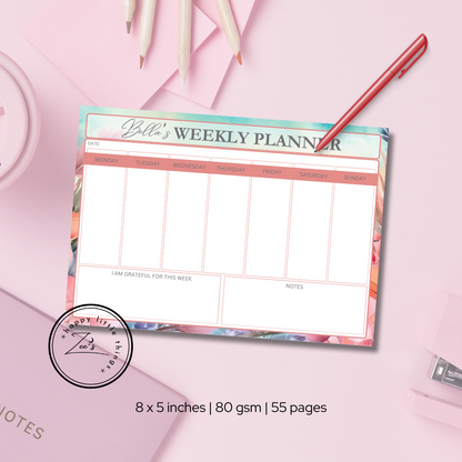 Weekly Planner Pads (5X8 inches)