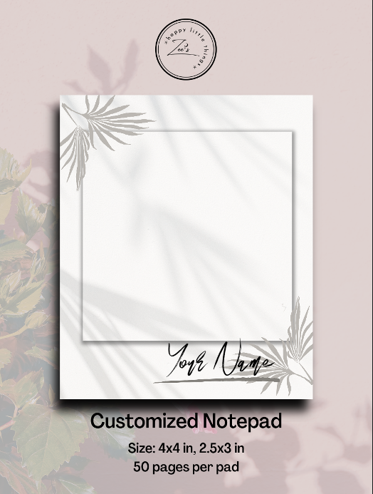 Customized Notepads