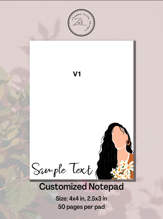 Notepad (Set A - Vogue)