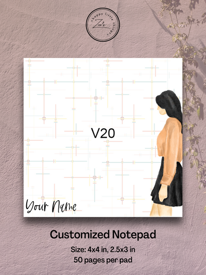 Notepad (Set A - Vogue)